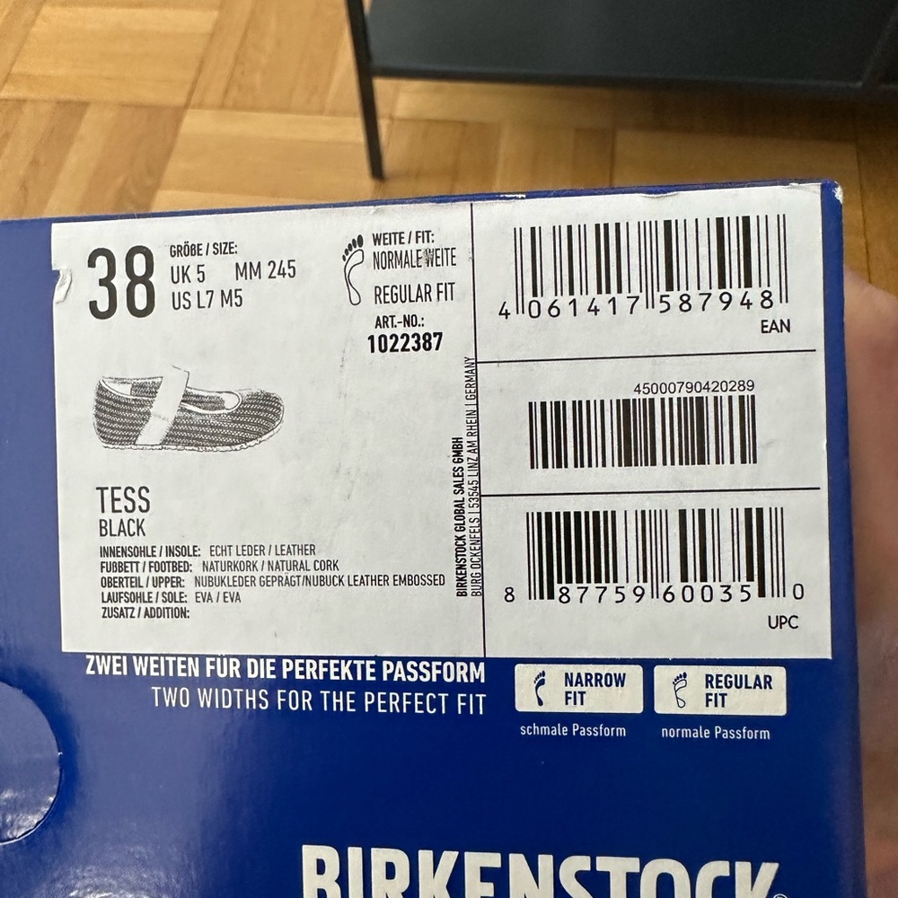 COPY - Birkenstock Black Perforated Suede MaryJane